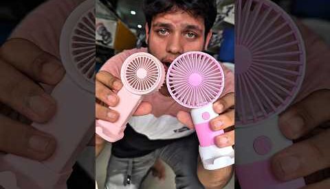 2 Mini Portable Fans Unboxing & Review π±